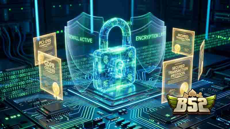 Chứng nhận pháp lý và hệ thống bảo mật SSL của B52 Club