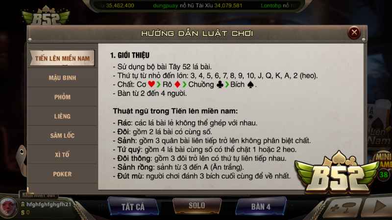 Cách tính tiền phạt thối heo trong Tiến Lên Miền Nam đếm lá